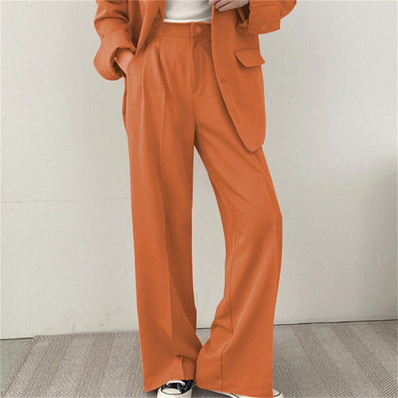 Pink Suit Jacket Spring Autumn Women's Design Sense Niche