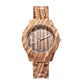 Bamboo Pattern Fashion Numbers Creative Men's And Women's Watches