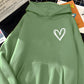 Nouveau pull à capuche simple et basique avec impression 3D numérique « Love » pour hommes et femmes, motif planète