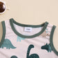 Gilet dinosaure pour garçon