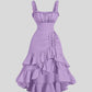 Slim Fit All-matching Suspenders Dress Women