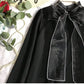 Long-sleeved Western-style Blouse With Bow Princess