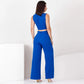 European And American Fashion Casual Slim Fit Sleeveless Two-piece Suit