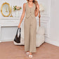 Two-piece Suit Blazer Waistcoat And Wide-leg Pants