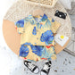Ensemble chemise et short d'été à manches courtes pour garçon