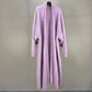 Women's Super Long Temperament Thick Knitted Cardigan Jacket