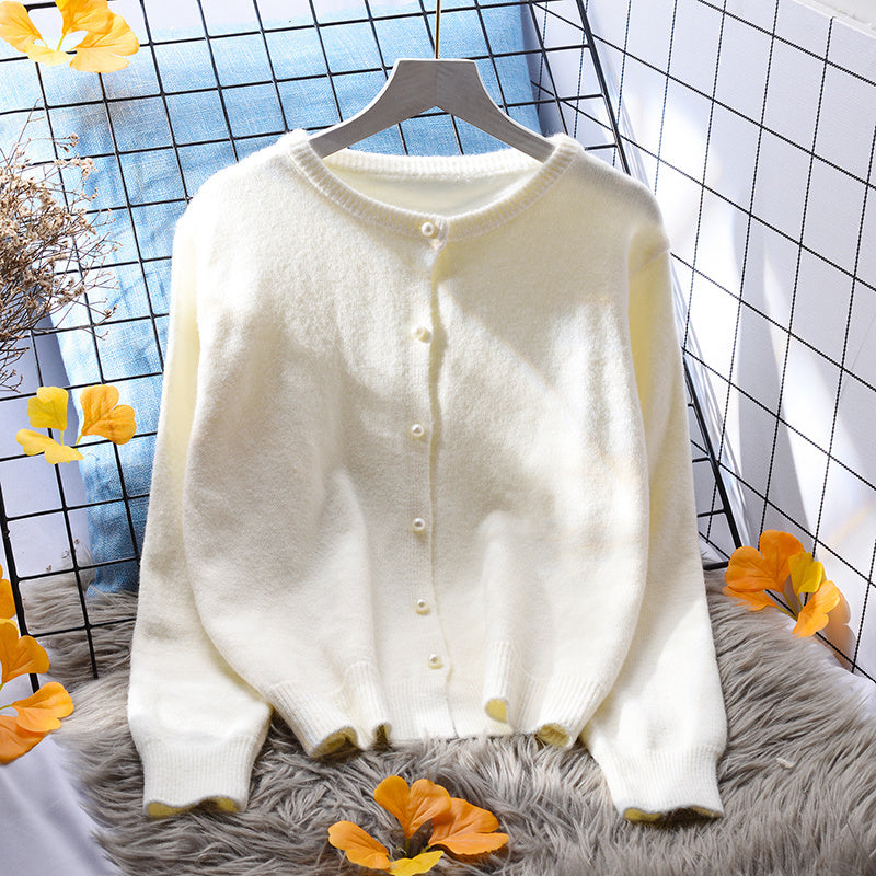 Korean Style Spring And Autumn Long-sleeved Student All-match Foreign Style Sweater Coat
