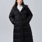 Quilted Plaid Hooded Cotton-padded Coat For Women