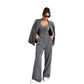 Women's Autumn And Winter Style Casual Three-piece Suit Pack