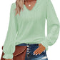 European And American Style Women V-neck T-shirt