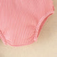 Girls' Fashion Solid Color Suspender Top Triangle Bottom-covering Shorts Two-piece Set