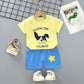 Hildren's Short-sleeved Suit Summer Cotton T-shirt