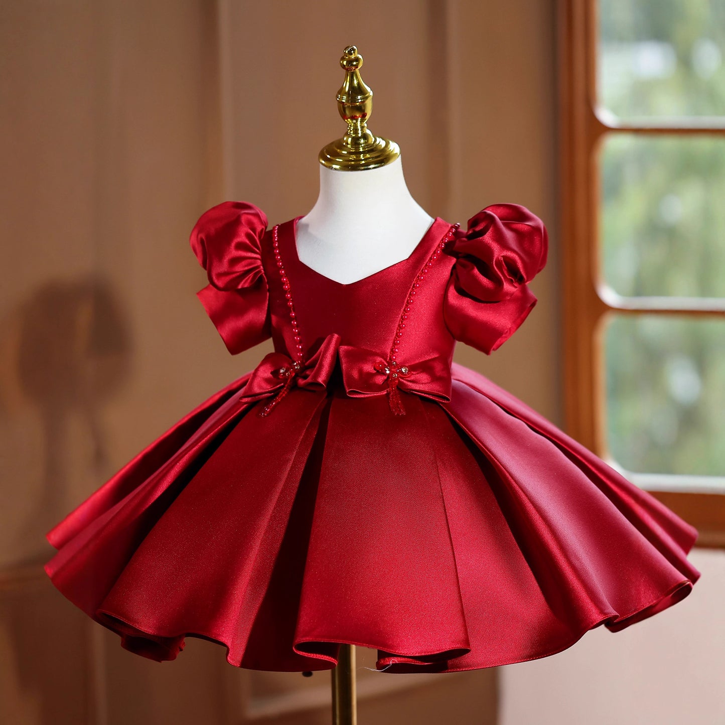 Girls Birthday-year-old Evening Dress Light Luxury Princess Dress