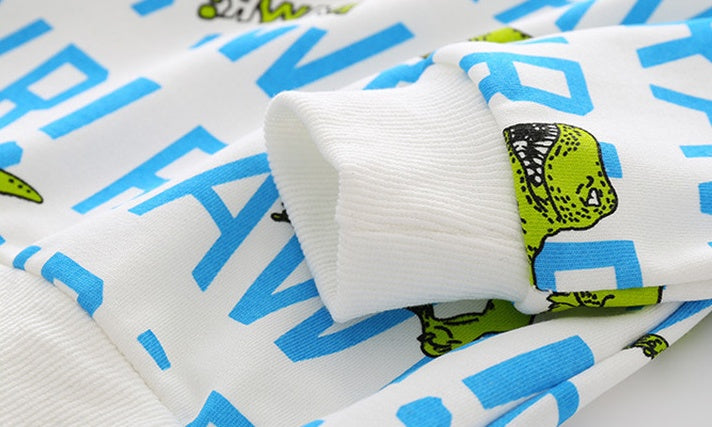 Pull décontracté doux pour enfants à motif Cartoon Trend Element