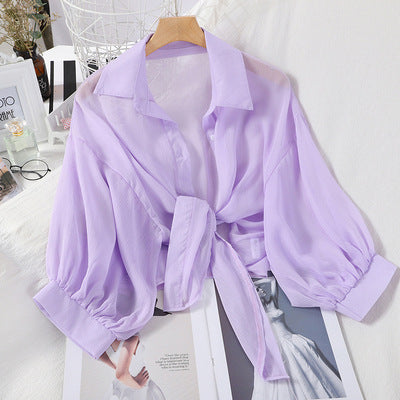 Students Wear A Small Shawl Outside The Air-conditioned Shirt