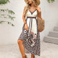 Backless Bohemian Ethnic-Style Slip Dress