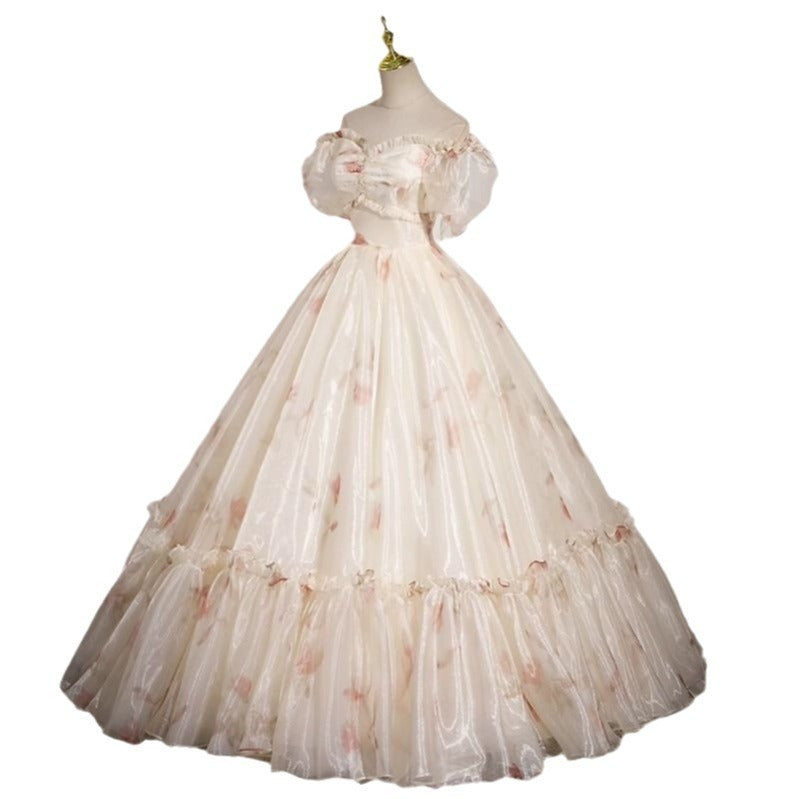 Robe de soirée élégante et douce pour femme Amoi