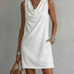 Fashionable Womens Off-shoulder Sleeveless Dress
