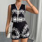 Vest Shorts Suit Holiday Women's Clothing