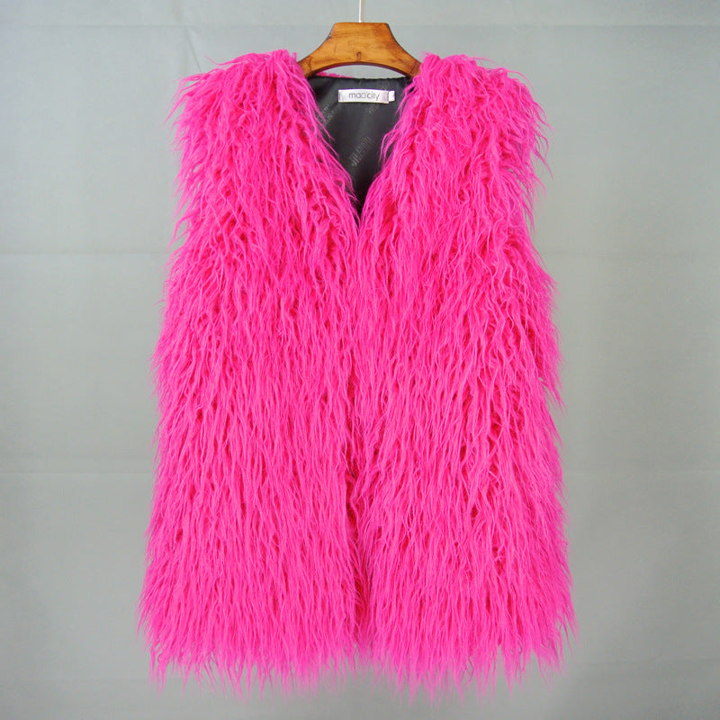 Warm Vest Women's Vest Coat Medium Length