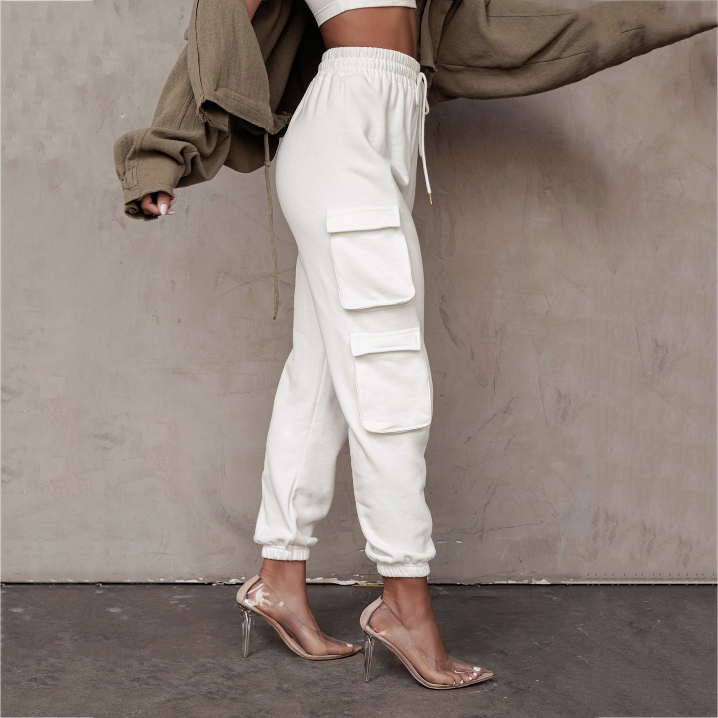 Pantalon à capuche pour femme Pantalon d'hiver Pantalon à capuche pour femme Pantalon de sport pour femme