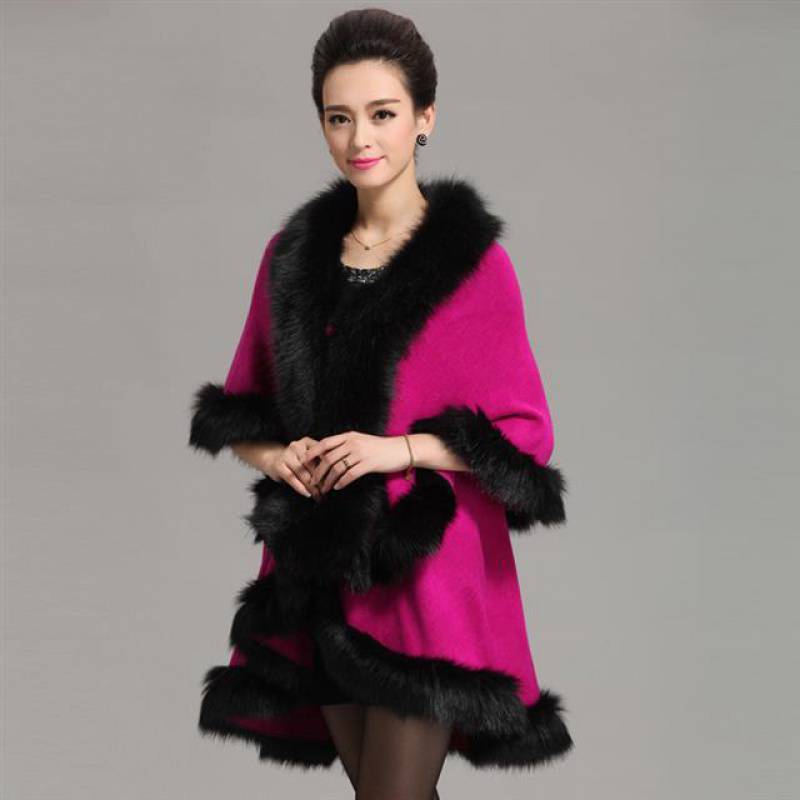 Manteau mi-long Inverness pour femme, grande taille