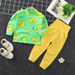 Toddler Boys And Girls Baby Autumn Clothes Long Trousers Home Service