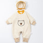 Baby Jumpsuits Autumn And Winter Polar Fleece Bear Baby Jumpsuit