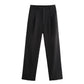 Double Pocket Coat Top Pants Suit Women