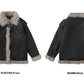 Autumn And Winter New Thickened Cotton Padded Stand-up Collar Cotton-padded Coat Deerskin Velvet