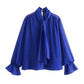 Temperamental Minority Design Sense Bow Top Female