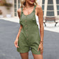 Solid Cotton Linen European And American Shoulder Straps For Women