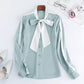 Women's Loose Design Niche Lace-up Shirt
