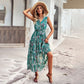 Fitted Waist Vest Dress Spring And Summer Leisure Vacation Style