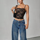 Summer Lace Beach Vest Top Hot Girl