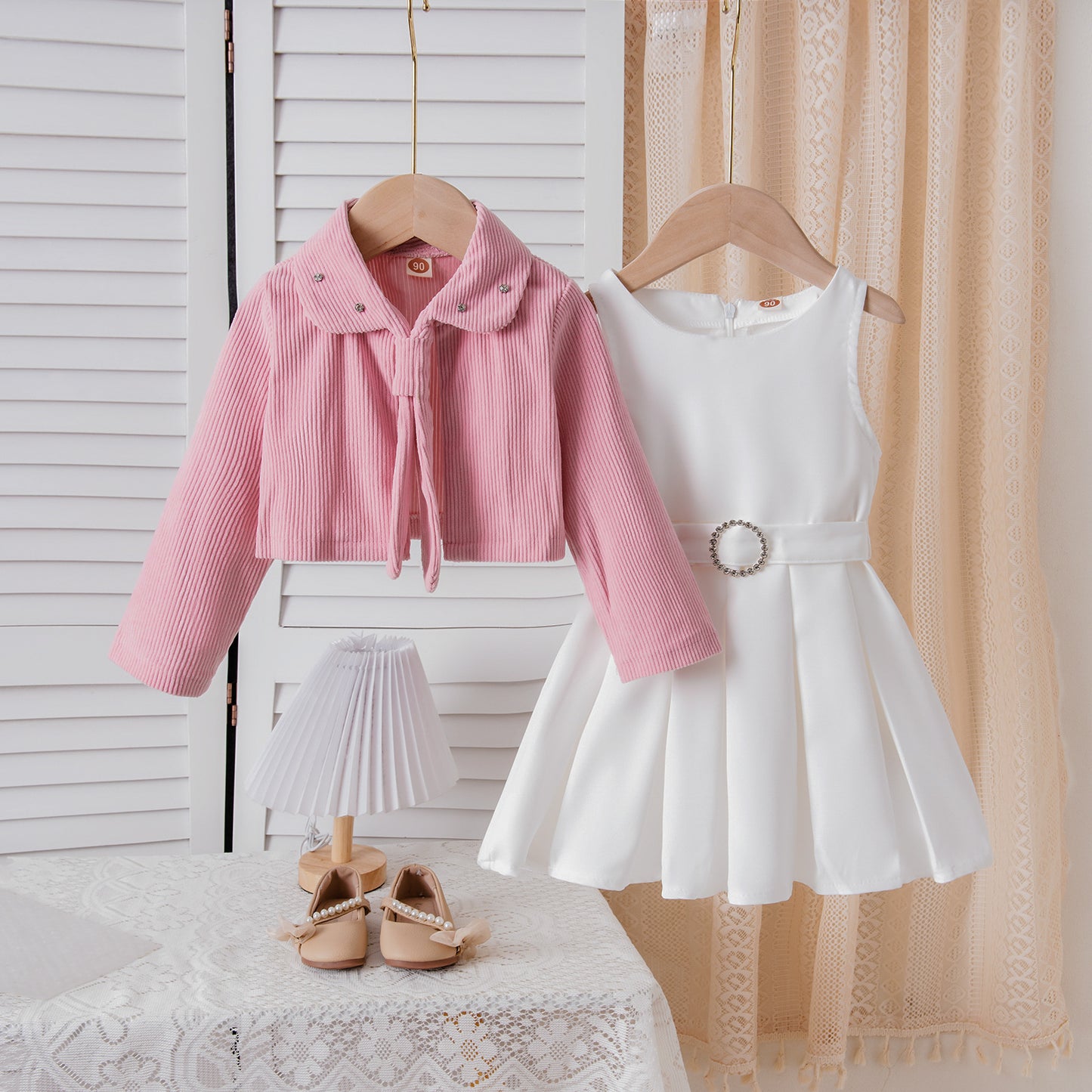 Casual And Versatile Sleeveless Solid Color Pleated Dress