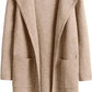 Women's Woolen Coat With Pockets Autumn And Winter Temperament  Slim Fit Mid Length Jacket Comfortable Casual Lapel Coats