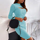 Chest Cutout Long Sleeve Slim Dress