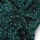 Polka dot flared sleeve jumpsuit