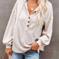 Autumn and Winter Solid Color Loose Hooded Woman