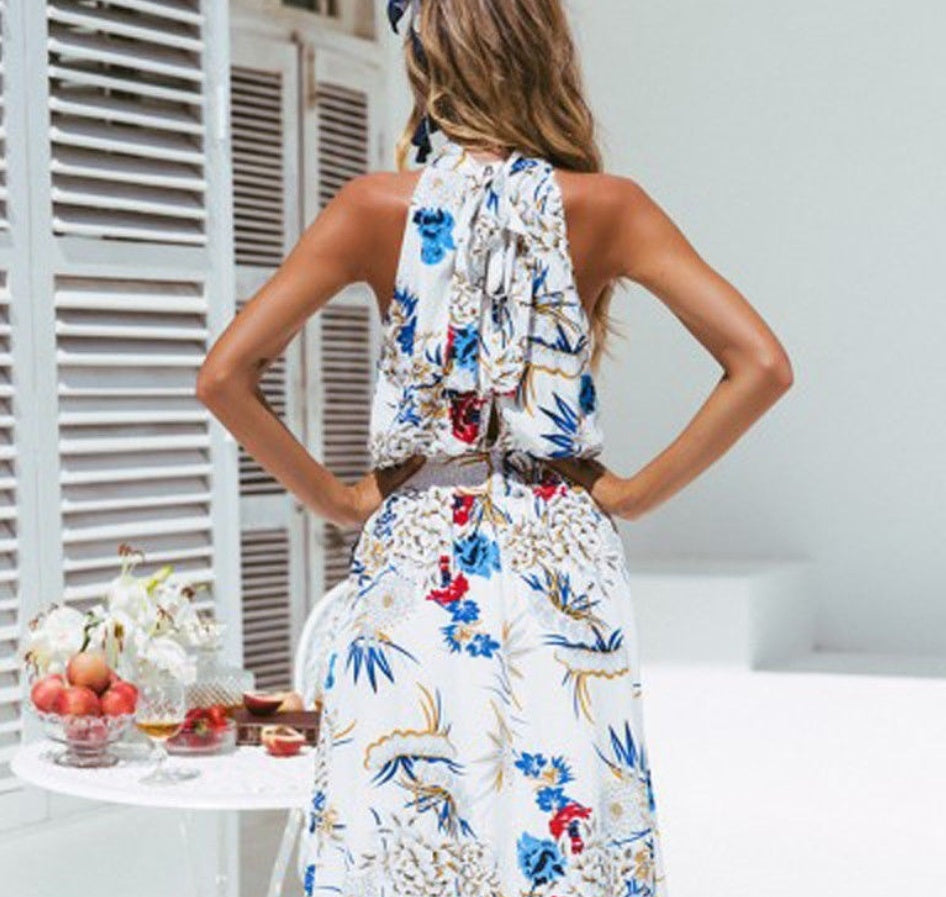 Robe de plage tendance européenne eBay AliExpress robe explosion robe style bohème