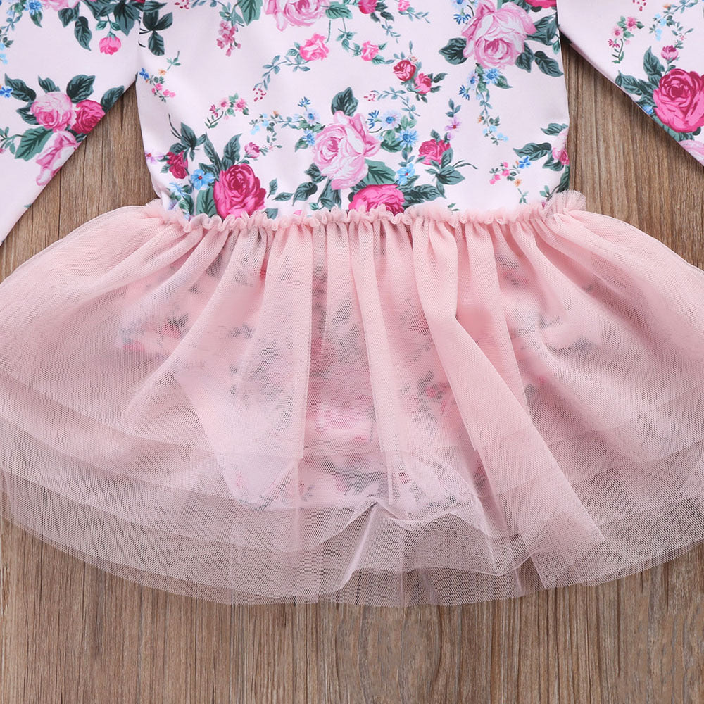 Baby floral Long Sleeve Dress