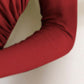 Pleated One-word Half Turtleneck Bottoming Shirt Women