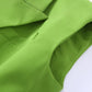 Women's Lapel Waistband Double Breasted Vest Casual Pants