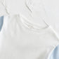 Waffle Stitching Short Sleeve Suit Korean Children Baby Two-piece Suit