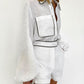 French Commuter Classic Style White Suit