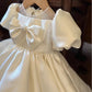 Children's Solid Color Versatile Age Birthday Princess Dress