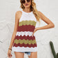 Women's Fashion Casual Loose Stitching Vest