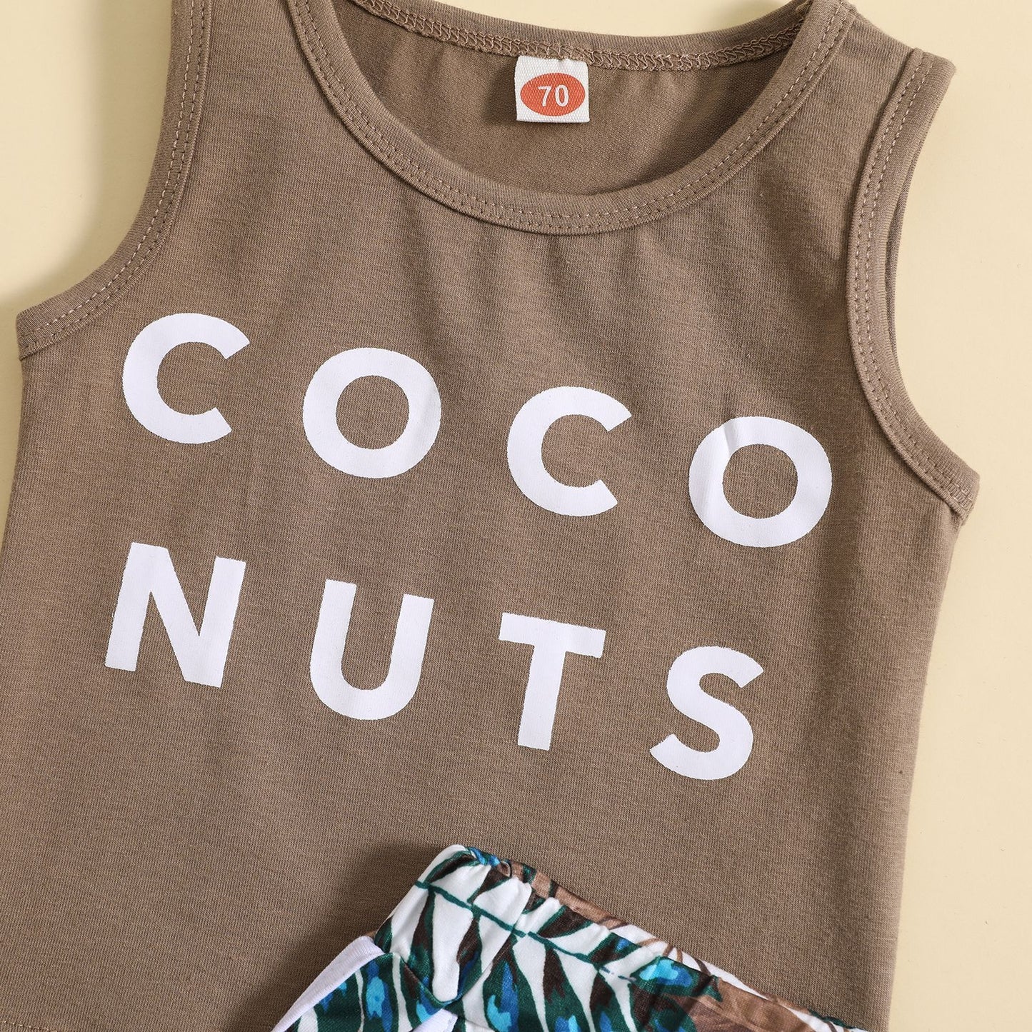 Children's Summer Clothing Casual Letter Print Short-sleeve Cartoon Shorts Suit