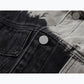 Women's Loose Versatile Ombre Work Denim Jacket Top